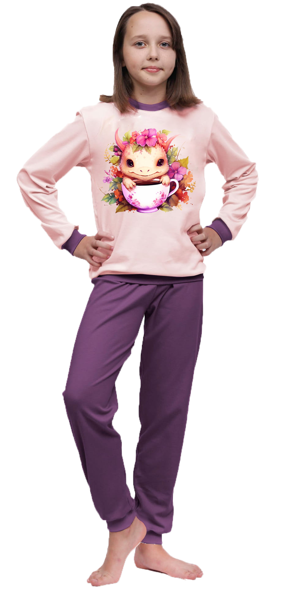 Piżama dziecięca Axolotl