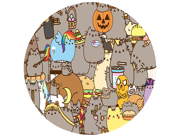 Podkładka pod myszkę Pusheen