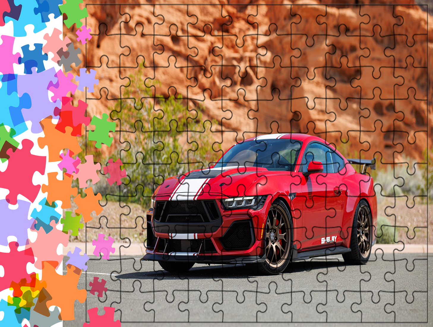 Puzzle tradycyjne Samochody