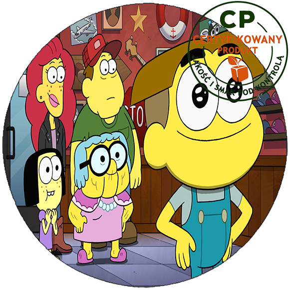 Opłatek na tort Greenowie