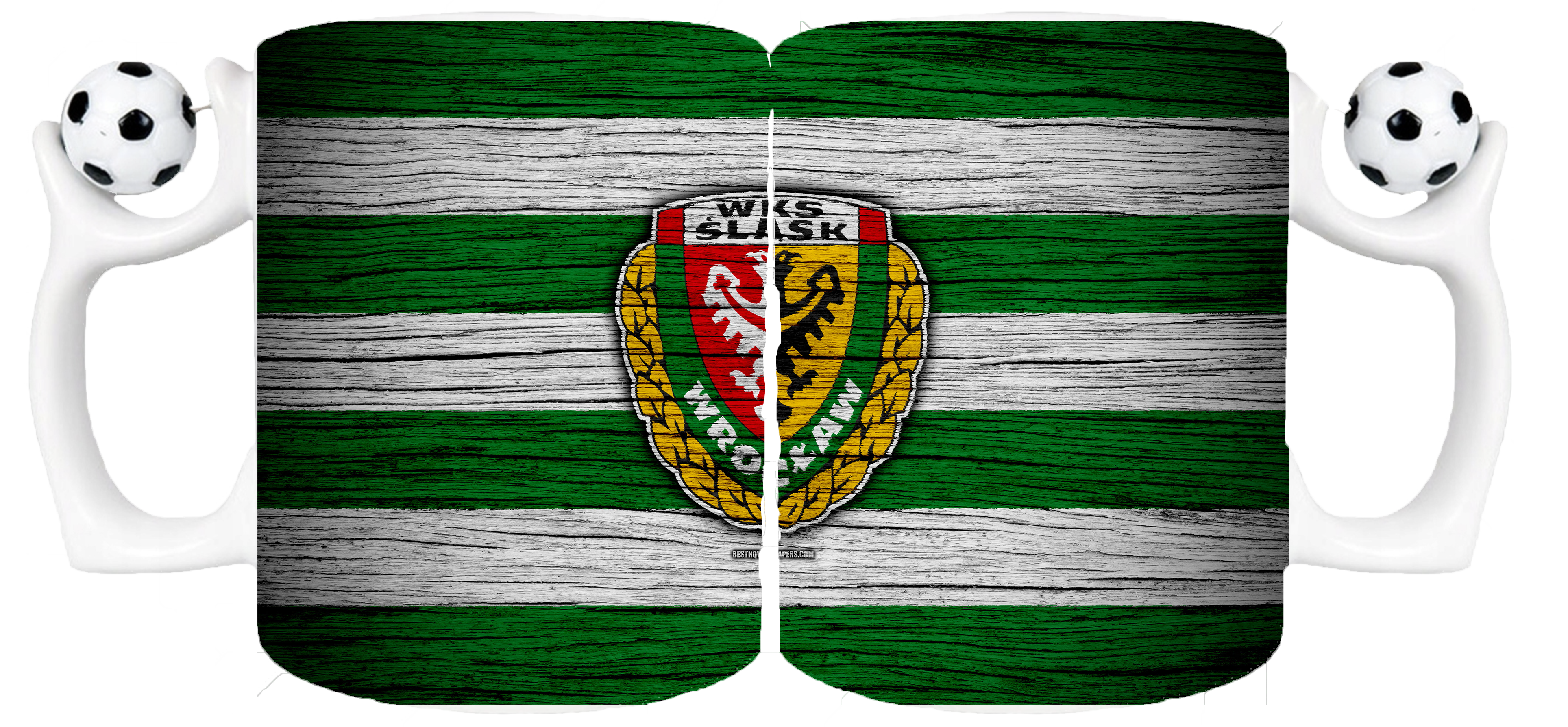 Kubek z piłką dla Fana WKS Śląsk Wrocław