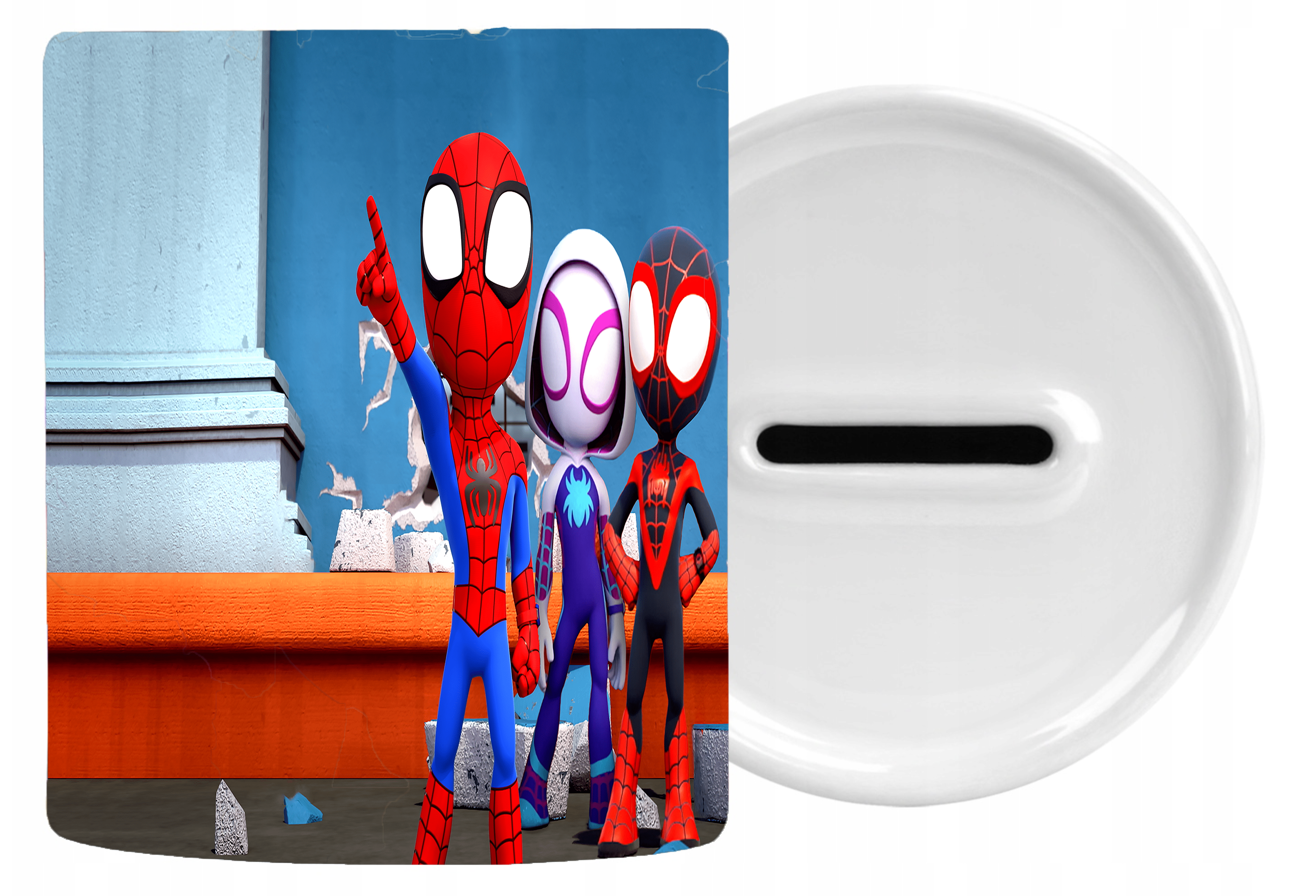 Skarbonka Ceramiczna - Spidey i Przyjaciele