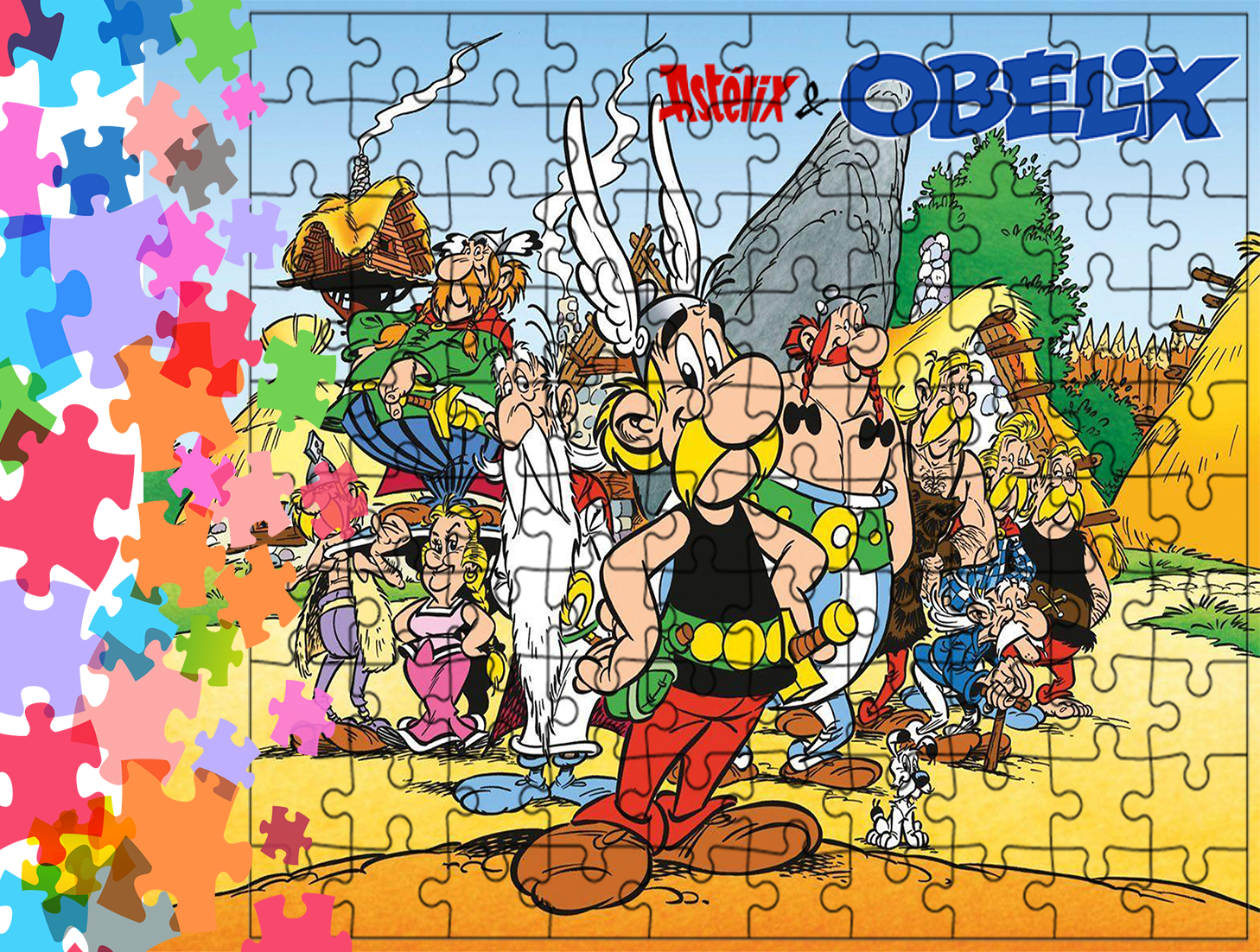 Puzzle tradycyjne - Asterix & Obelix
