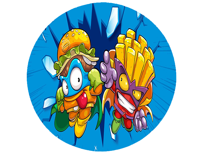 Opłatek na tort Super Zings