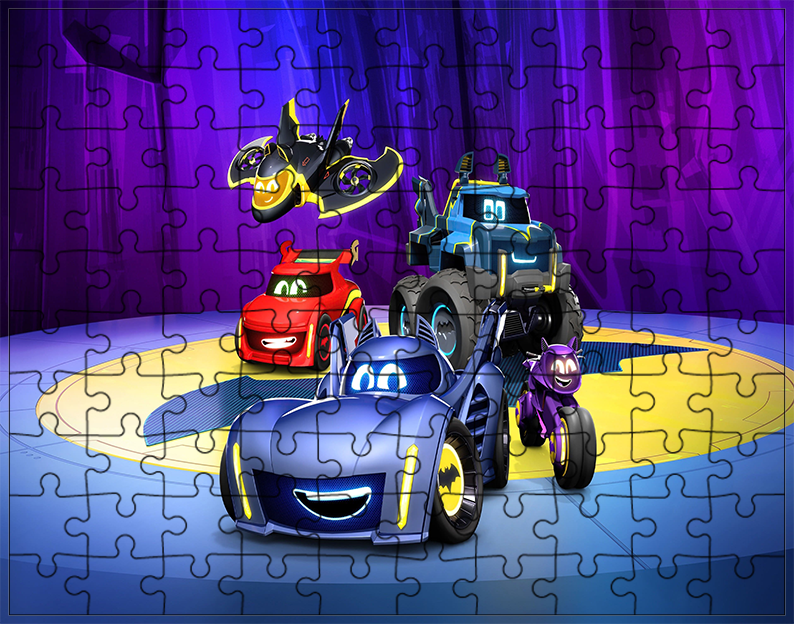 Puzzle Batwheels