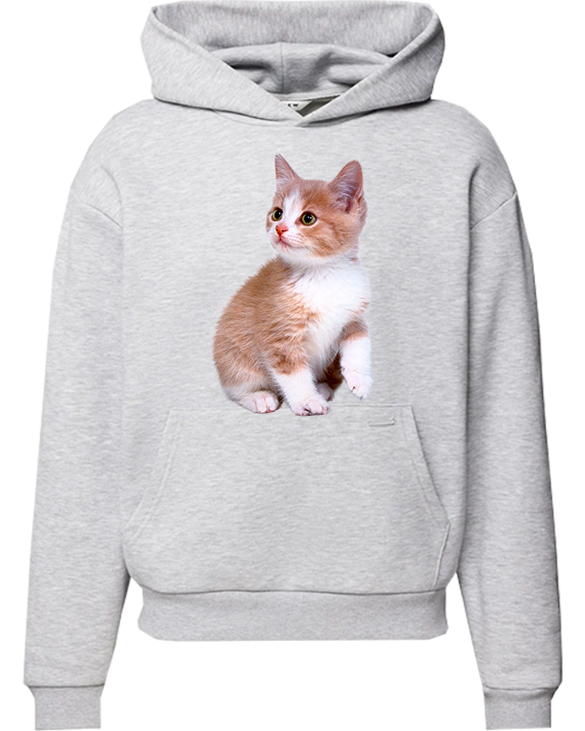 Bluza z kapturem z Kotem