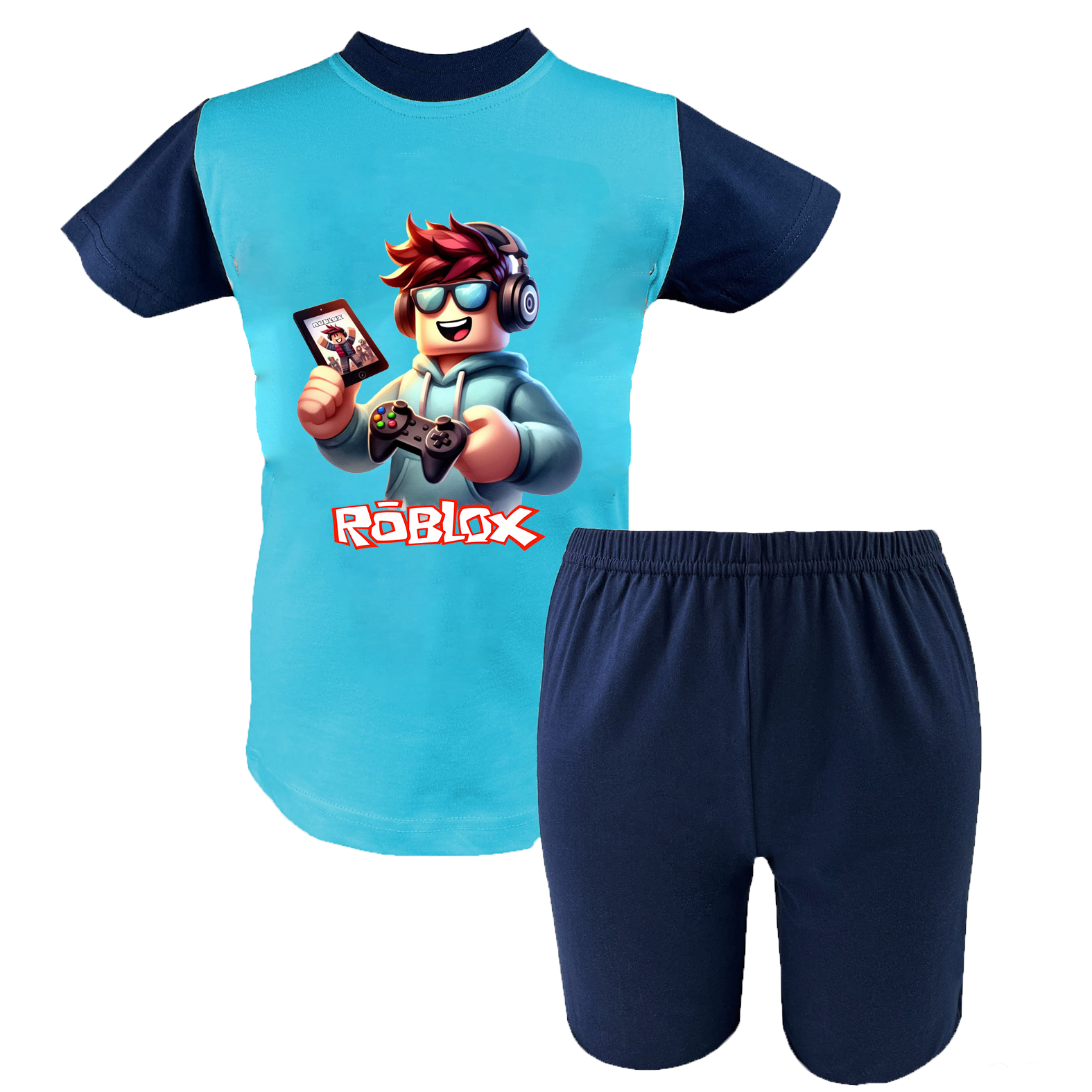 Krótka Piżama dziecięca Roblox