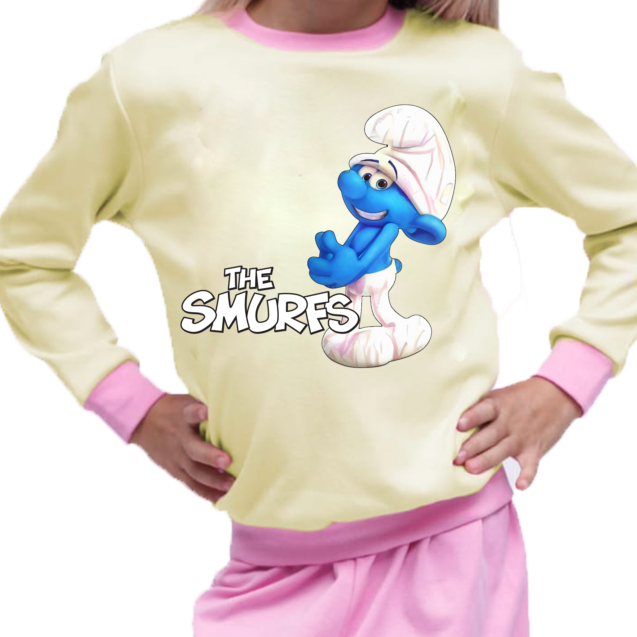 Piżama dziecięca Smerfy