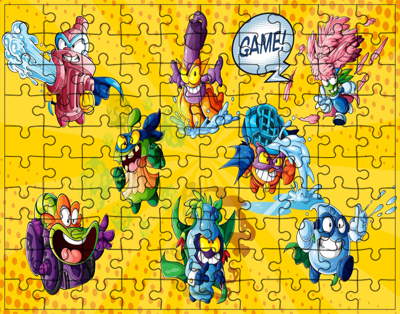 Puzzle Super Zings