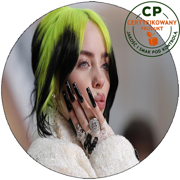 Opłatek na tort Billie Eilish