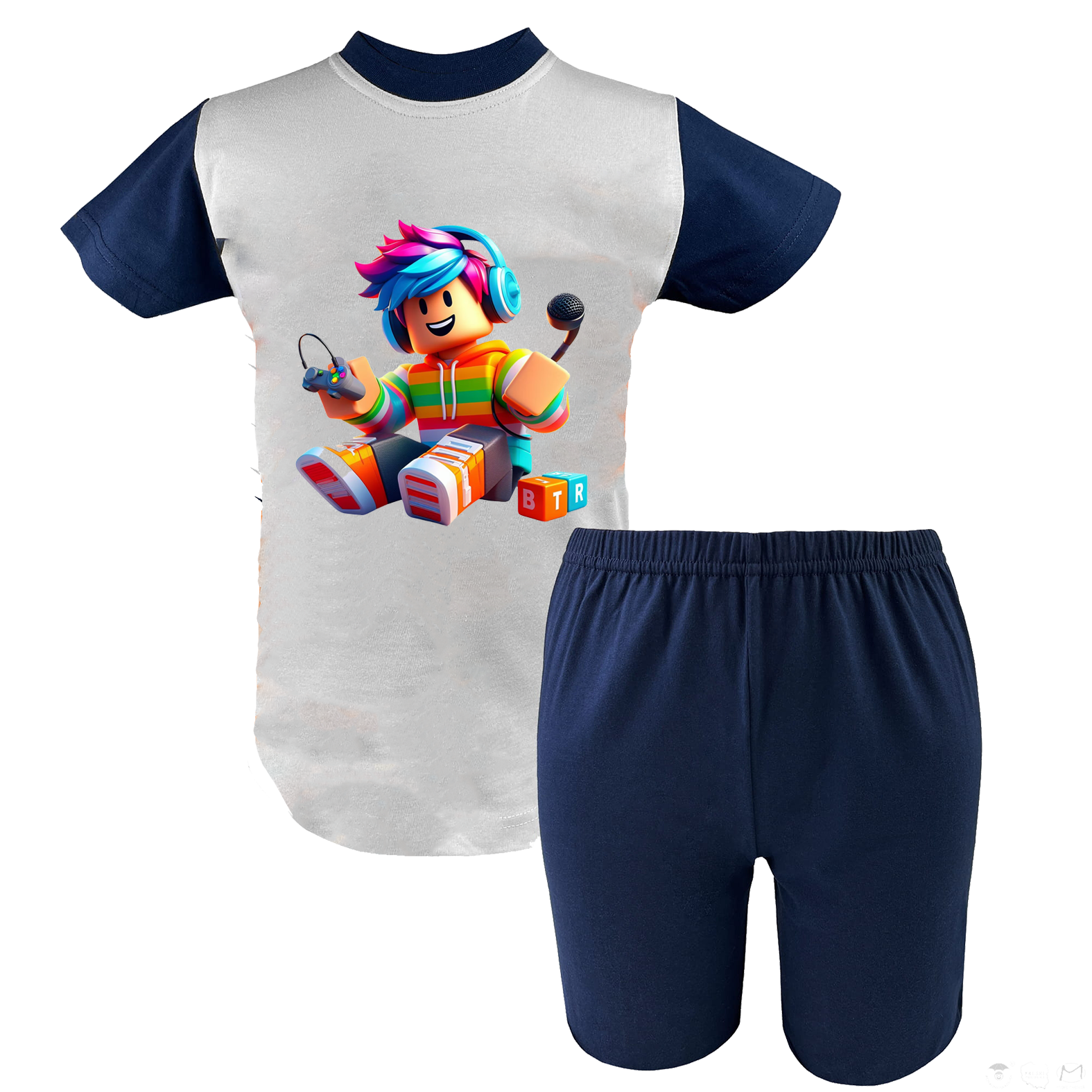 Krótka Piżama dziecięca Roblox