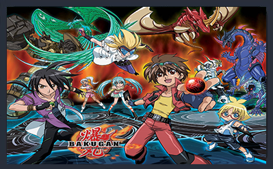 Magnes na lodówkę Bakugan