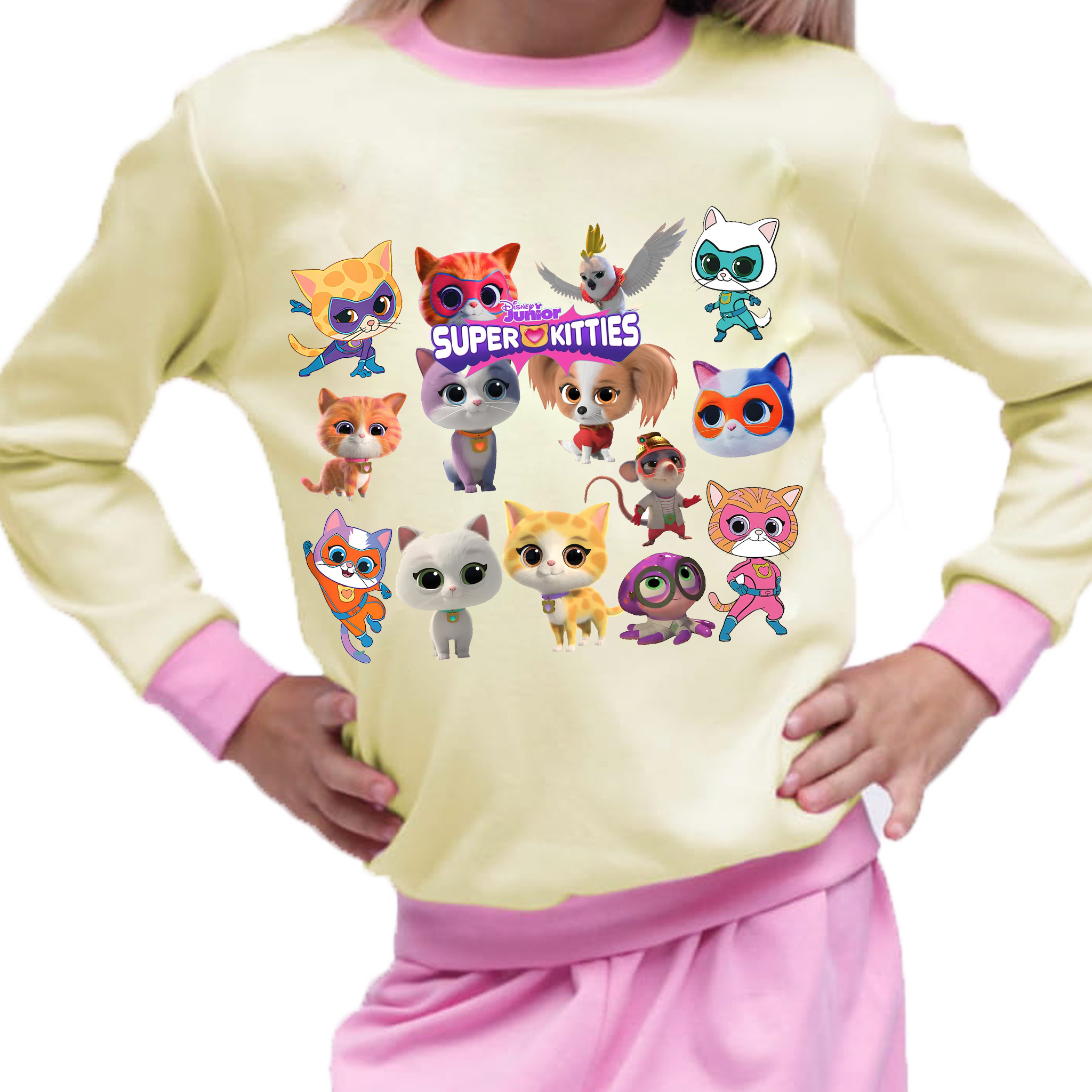 Piżama dziecięca Super Koty