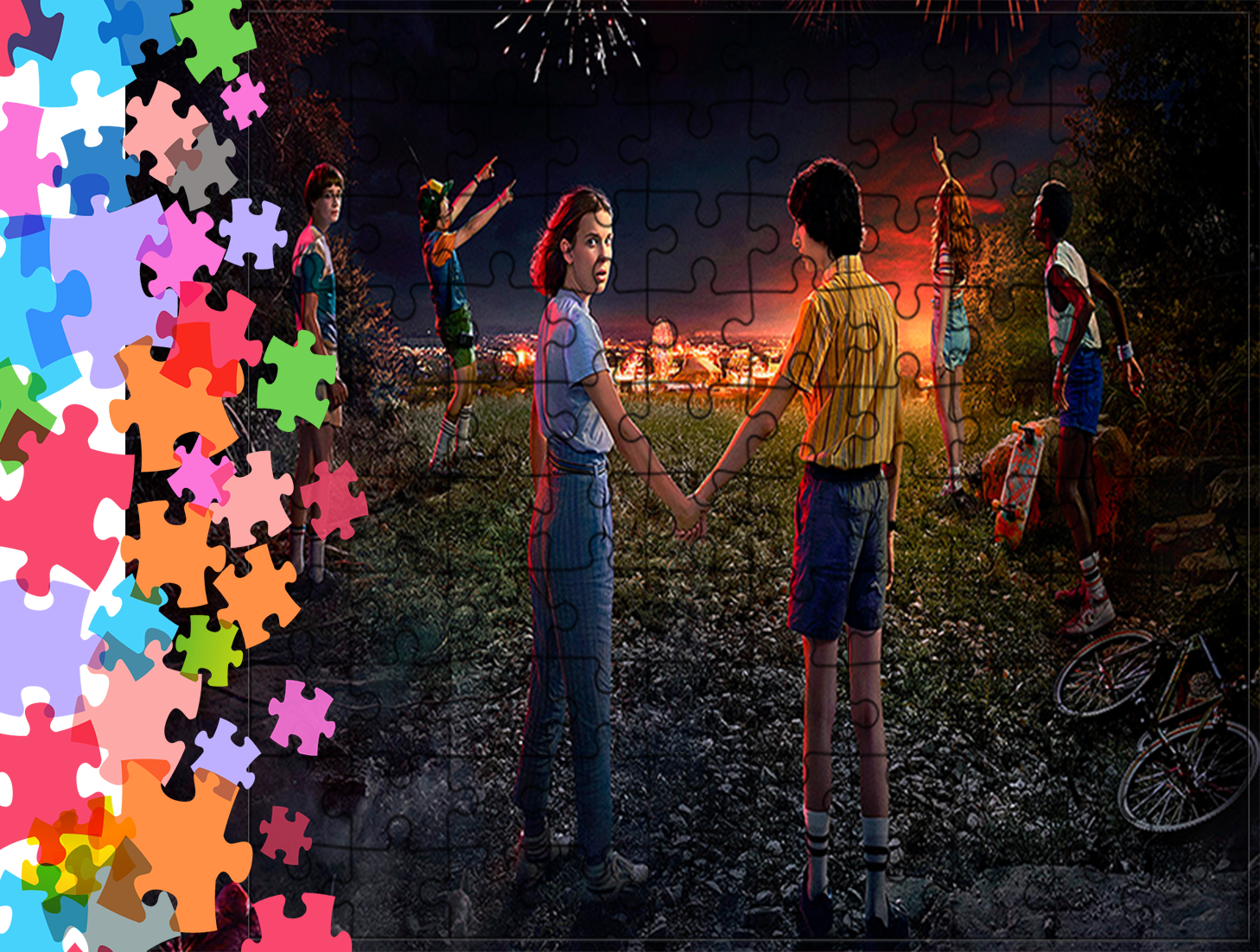 Puzzle tradycyjne Stranger Things - Nowy Sezon