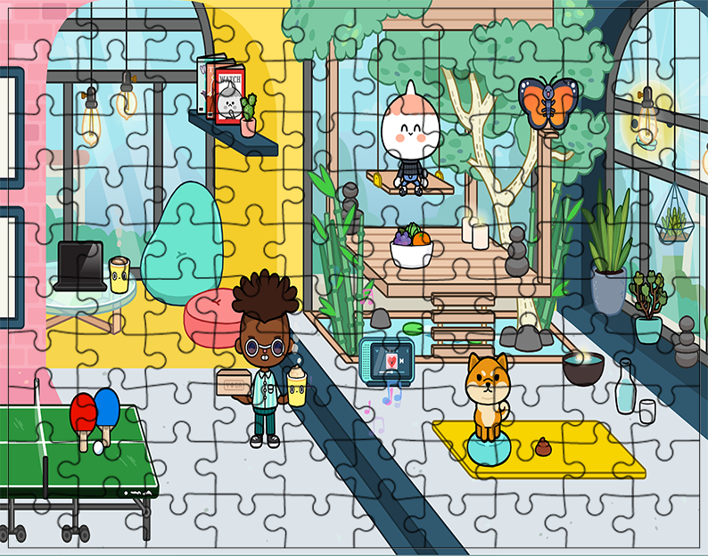 Puzzle Toca Life World