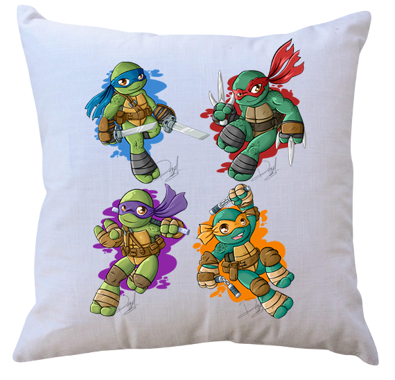 Poduszka Żółwie Ninja