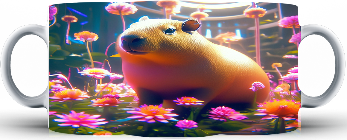 Kubek ceramiczny Kapibara