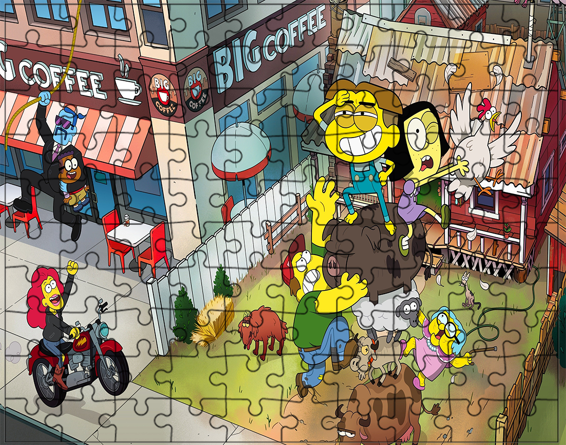 Puzzle tradycyjne Greenowie