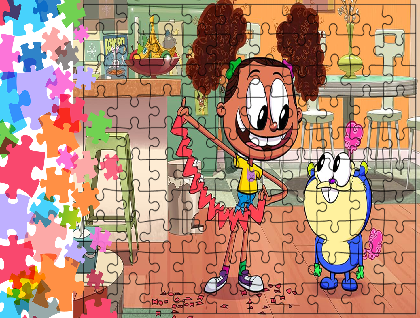 Puzzle tradycyjne Zokie z Planety Ruby