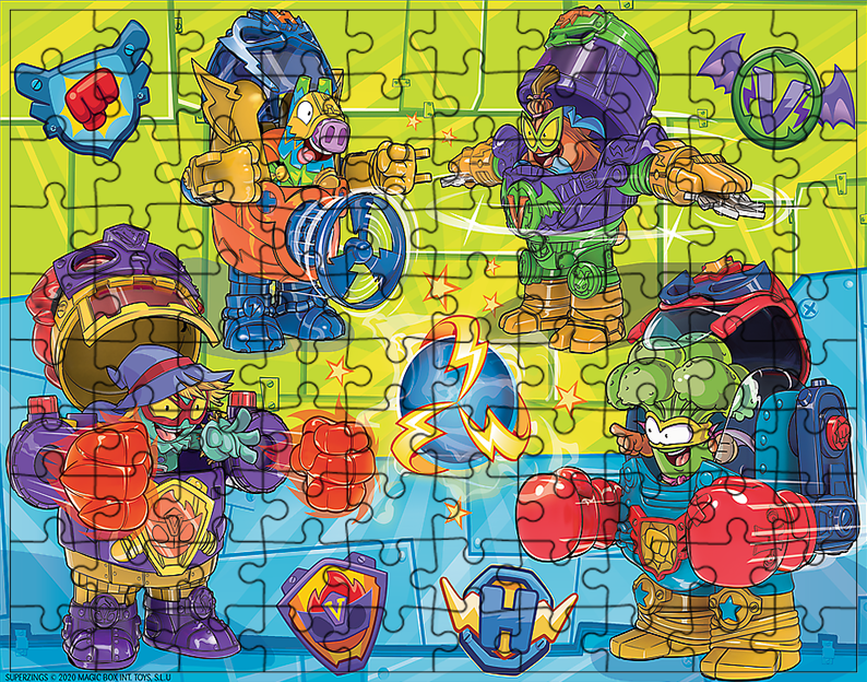 Puzzle Super Zings