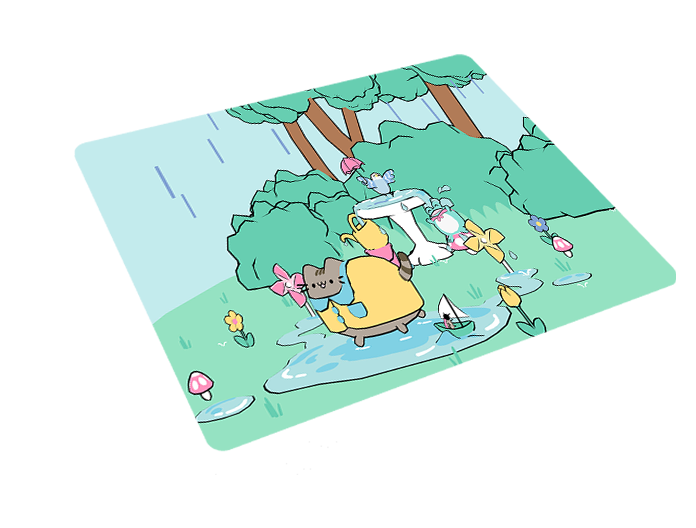 Podkładka pod myszkę Pusheen