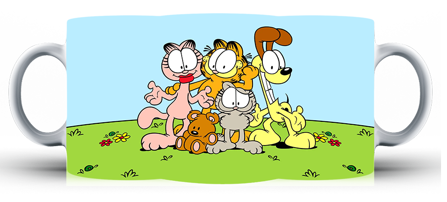 Kubek ceramiczny Garfield i Przyjaciele