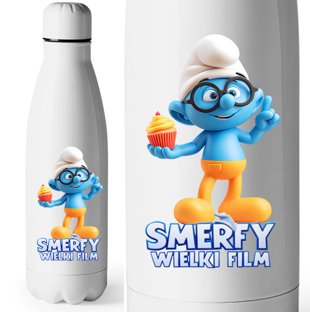 Termos - Butelka Termiczna - Smerfy