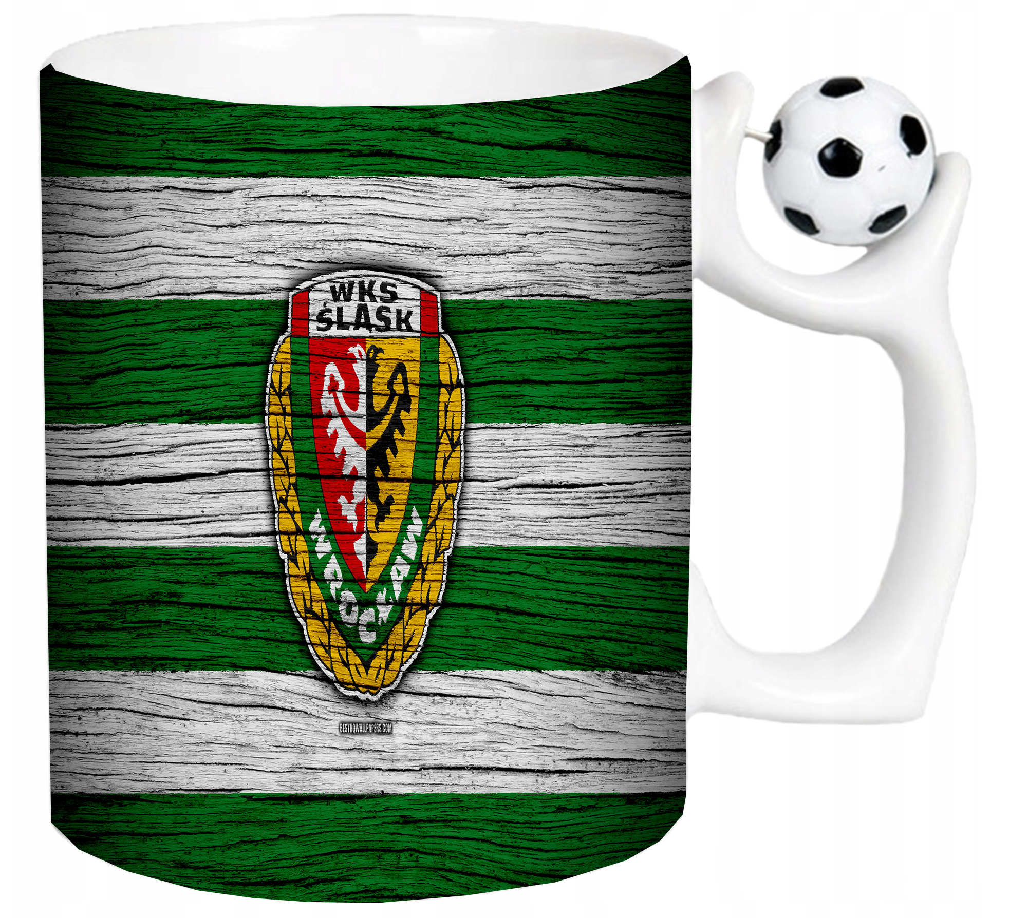 Kubek z piłką dla Fana WKS Śląsk Wrocław