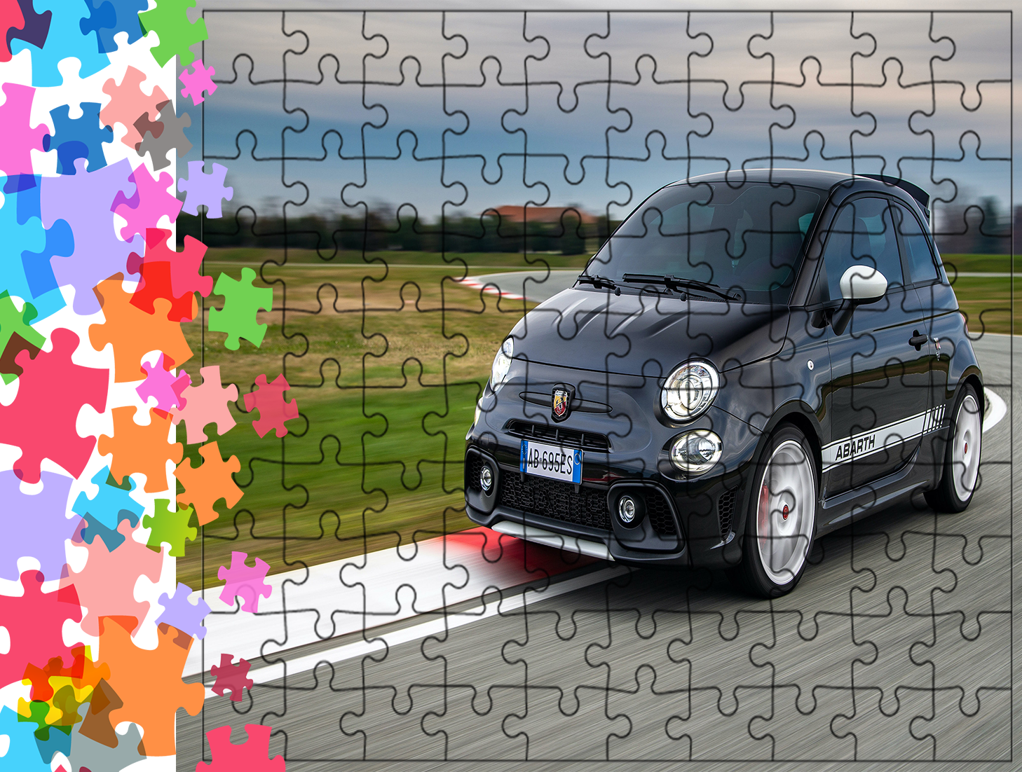 Puzzle tradycyjne Samochody