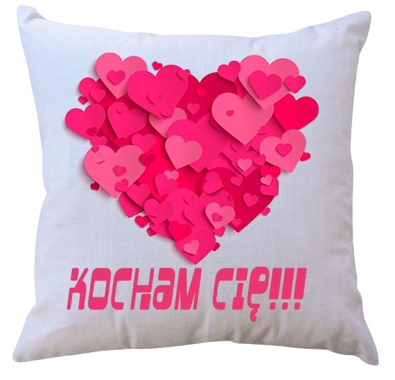 Poduszka Kocham Cię
