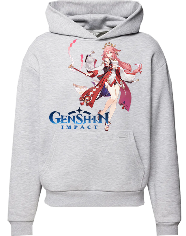 Bluza z kapturem Genshin Impact