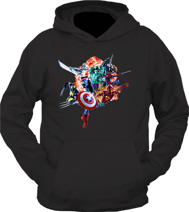 Bluza z kapturem Avengers
