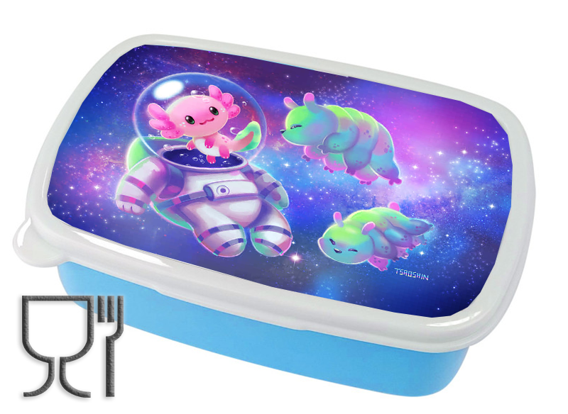 Pojemnik śniadaniowy Axolotl - Minecraft