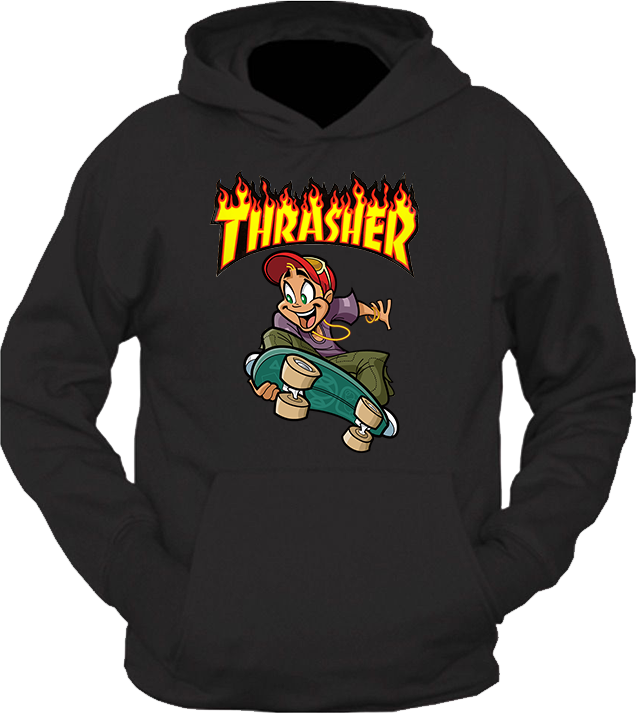 Bluza z kapturem Trasher