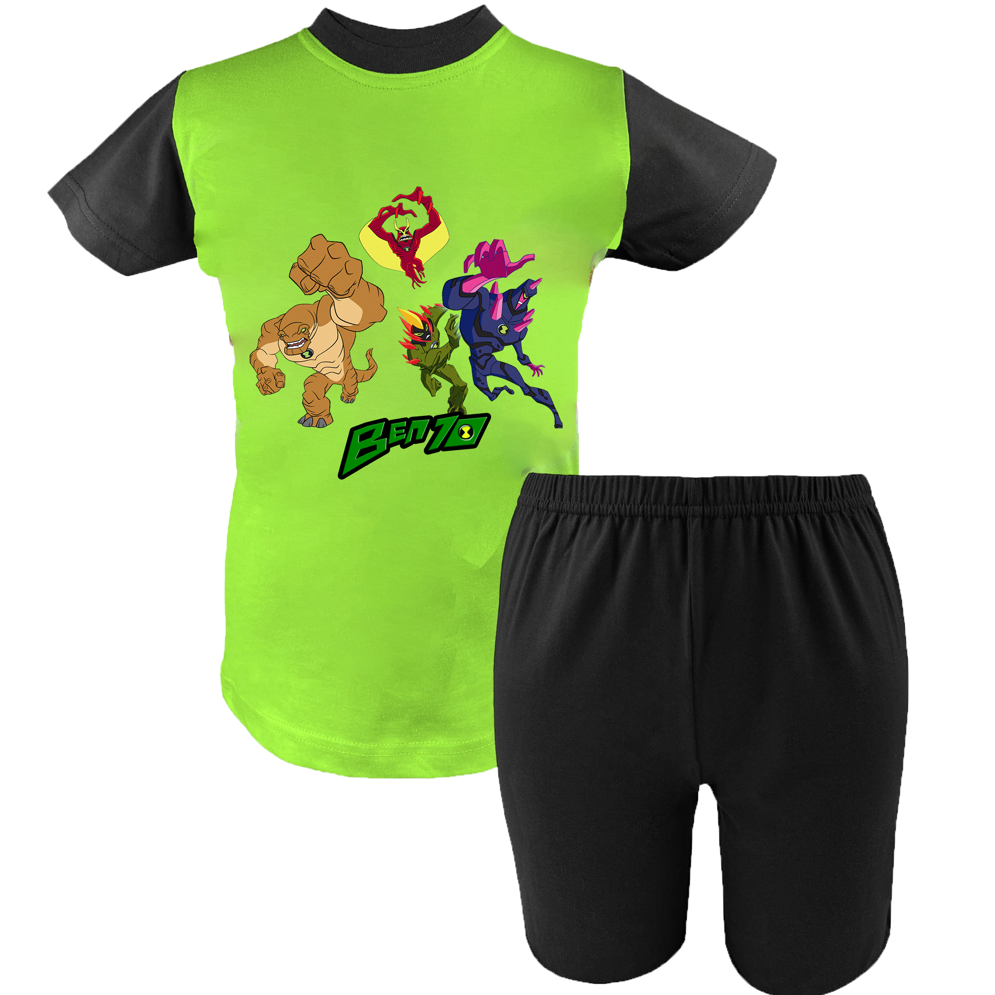 Krótka Piżama dziecięca Ben 10 - Alien Force