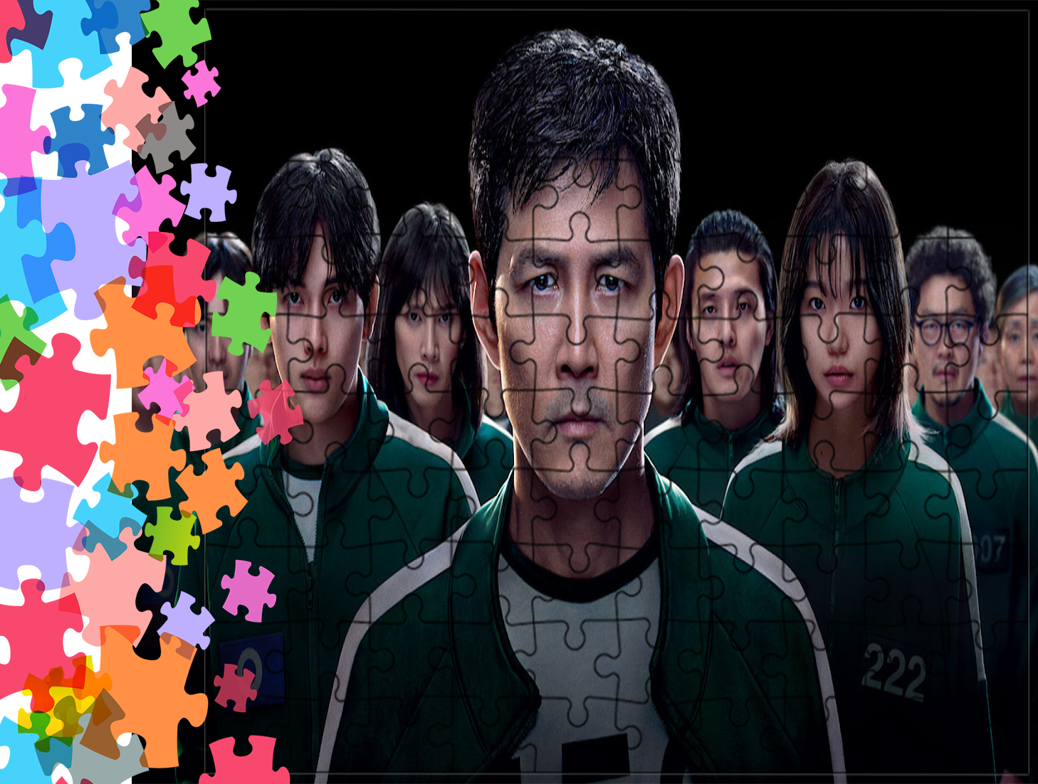 Puzzle tradycyjne - Squid Game