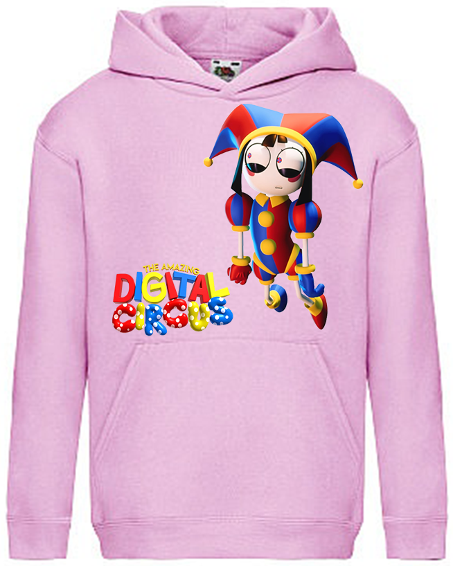 Bluza z kapturem The Amazing Digital Circus - Niesamowity cyfrowy cyrk - Pomni