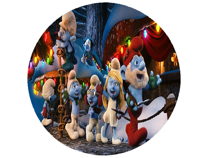 Podkładka pod myszkę Smerfy