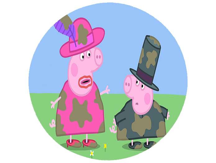 Opłatek na tort Świnka Peppa