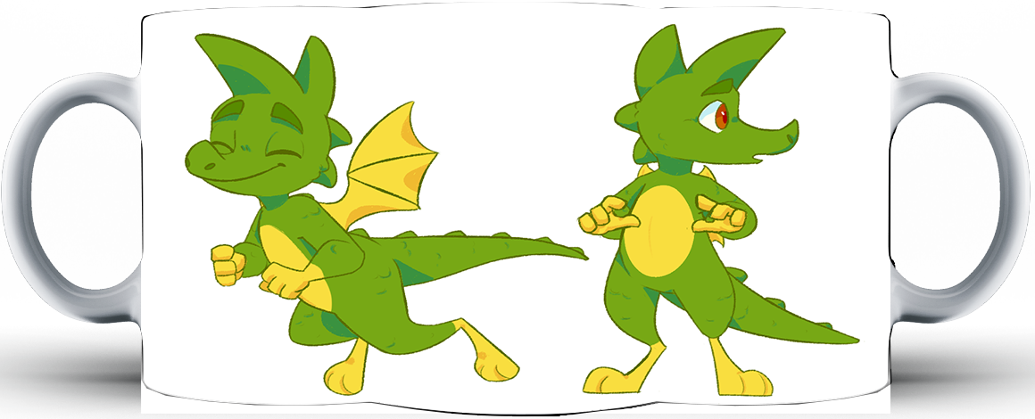 Kubek ceramiczny Tabaluga