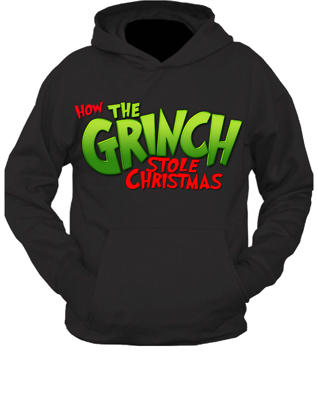 Bluza z kapturem Grinch