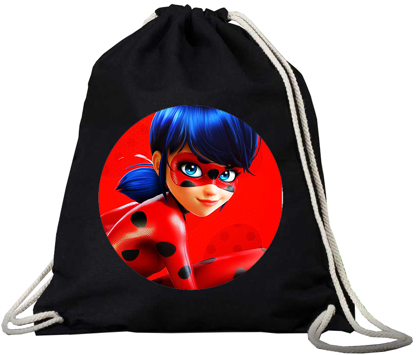 Worek Plecak Biedronka i Czarny Kot