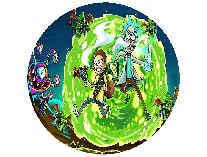 Podkładka pod myszkę Rick i Morty