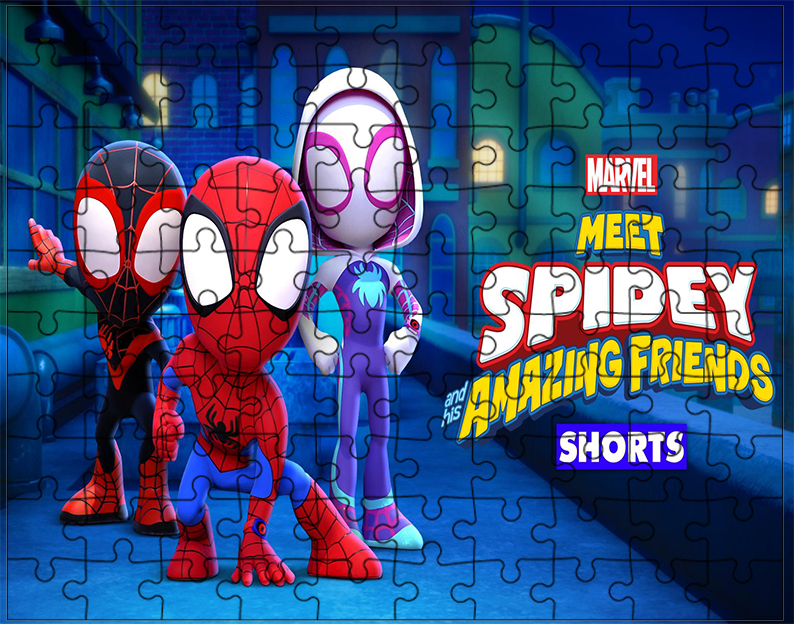 Puzzle Spidey i Przyjaciele