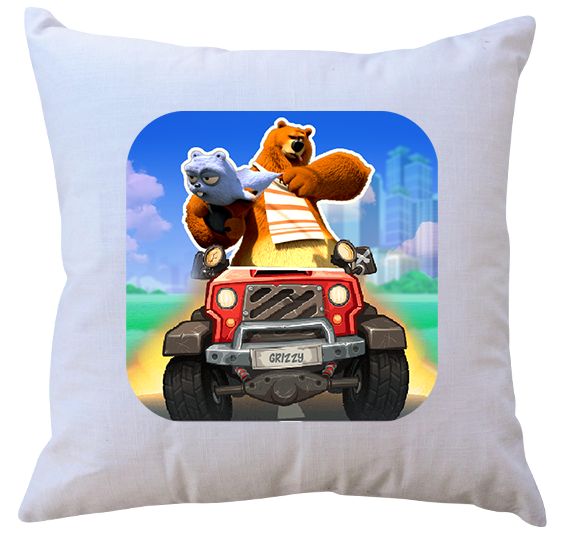 Poduszka Grizzy i Lemingi