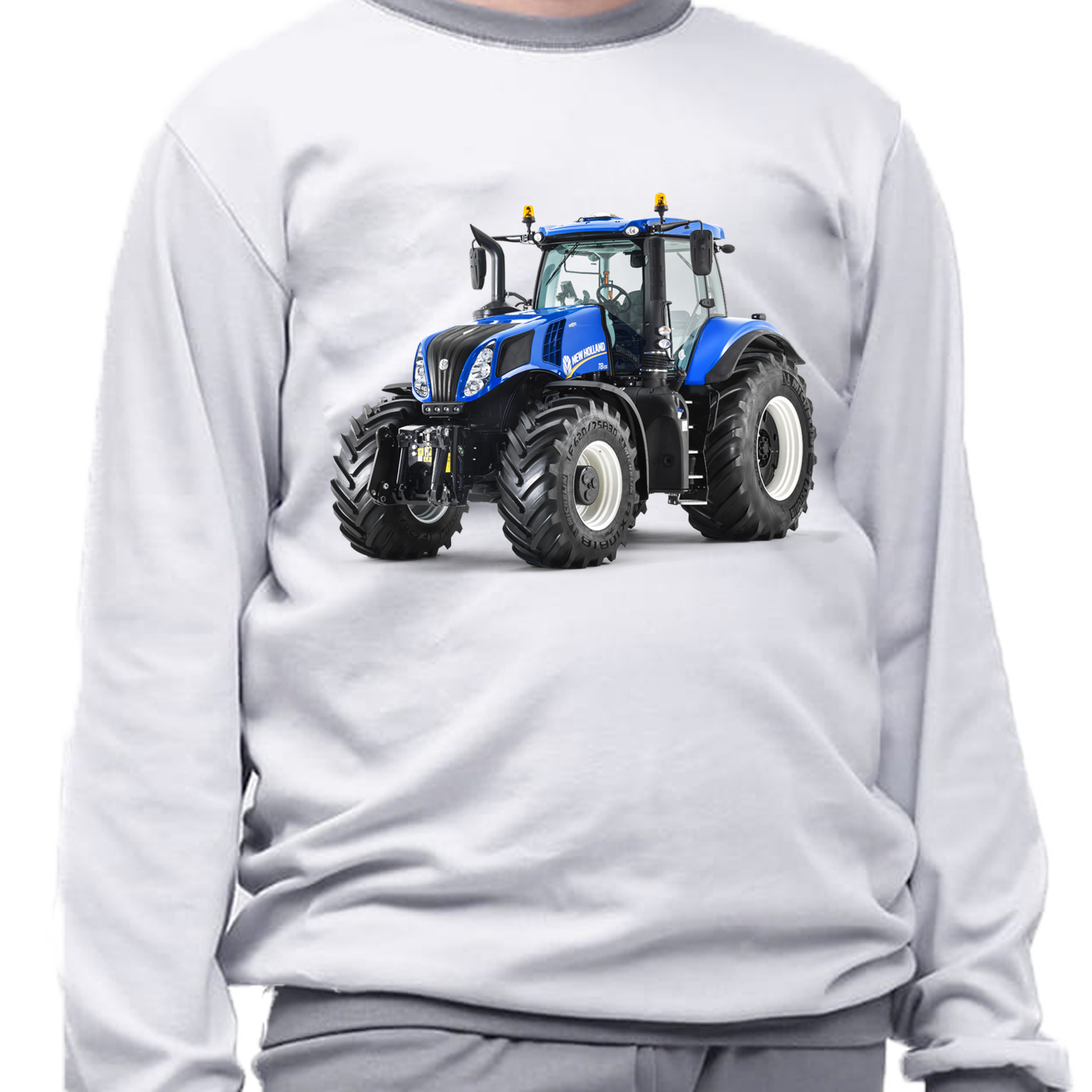 Piżama dziecięca Traktory