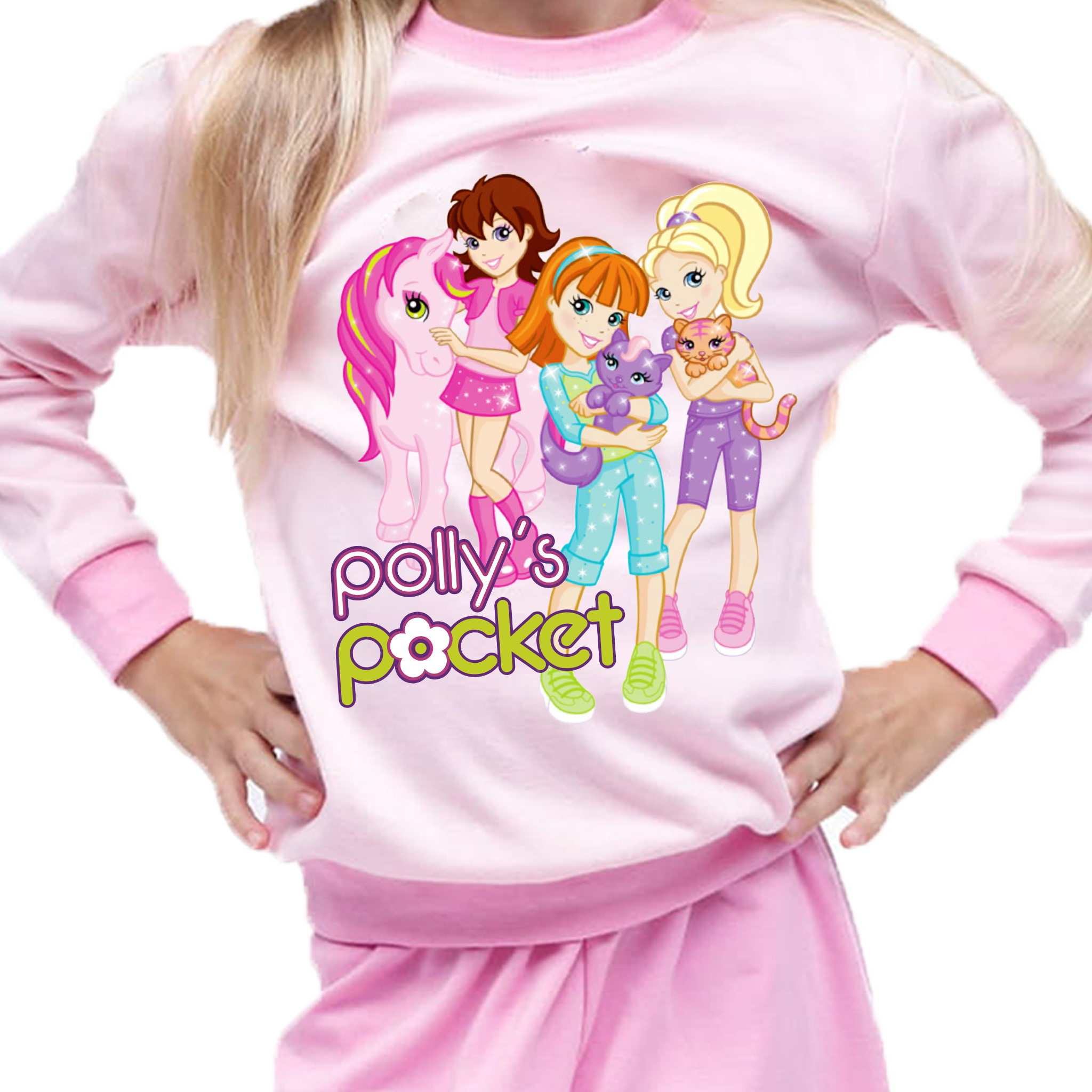 Piżama dziecięca Polly Pocket