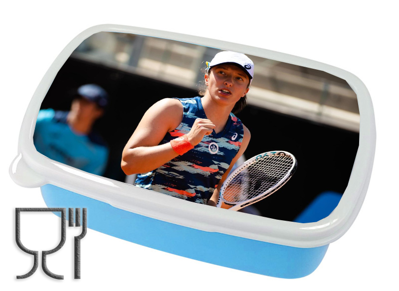 Pojemnik śniadaniowy - Lunchbox - Iga Świątek dla fana/fanki