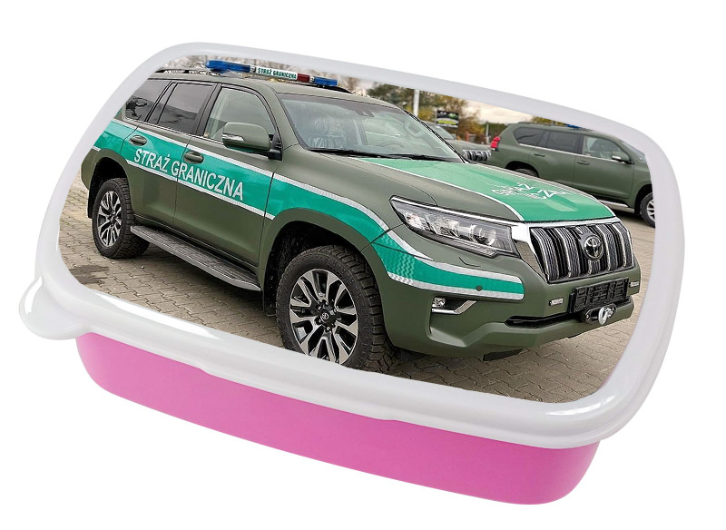 Pojemnik śniadaniowy Pojazdy - Straż Graniczna