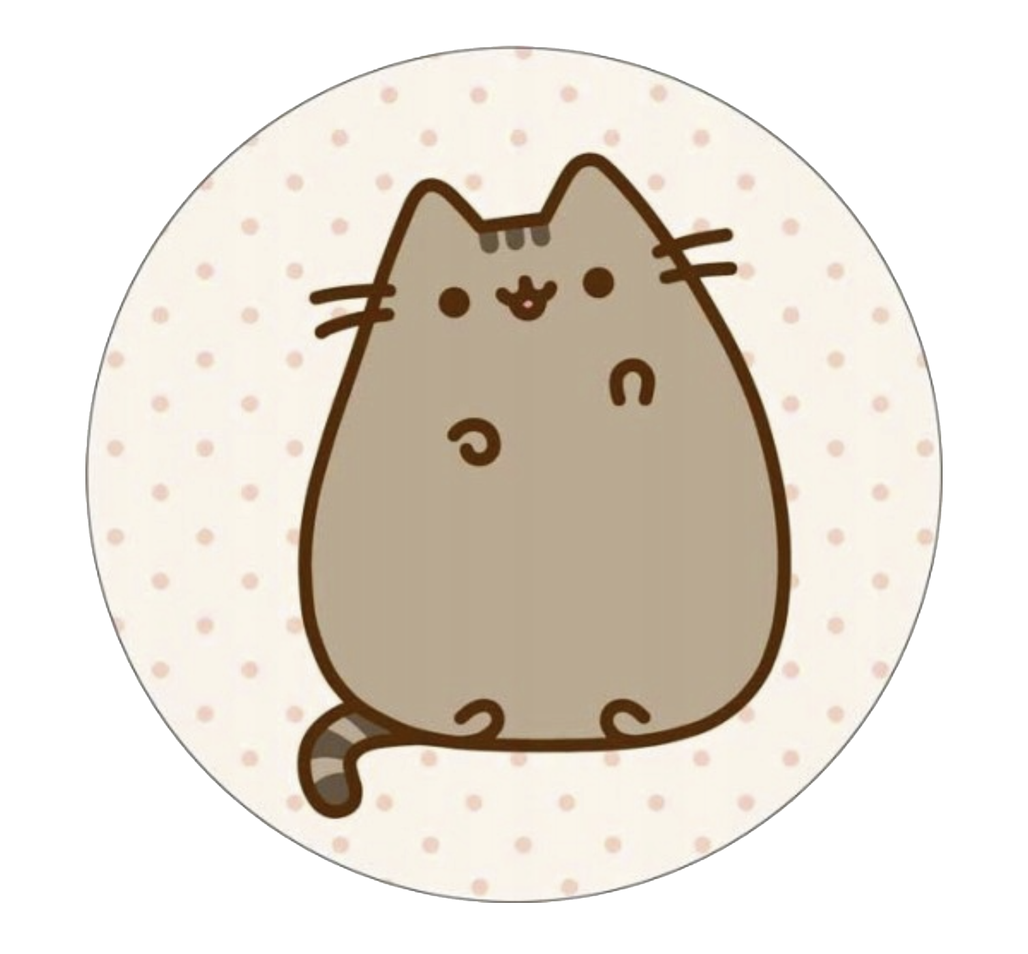 Opłatek na tort Pusheen